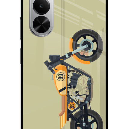 Vertical Speedster Realme P4x 5G Glass Case