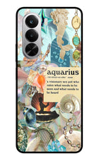 Aquarius Zodiac Realme P4x 5G Glass Case