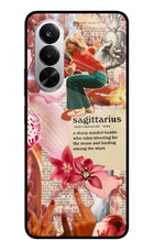 Sagittarius Zodiac Realme P4x 5G Glass Case