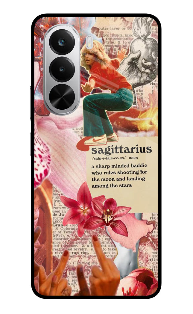 Sagittarius Zodiac Realme P4x 5G Glass Case