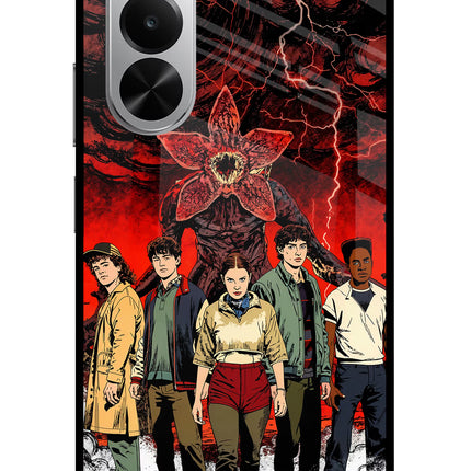 Ordinary Things Characters Realme P4x 5G Glass Case