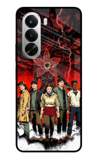 Ordinary Things Characters Realme P4x 5G Glass Case