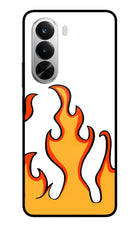 Fired Up – White Realme P4x 5G Glass Case