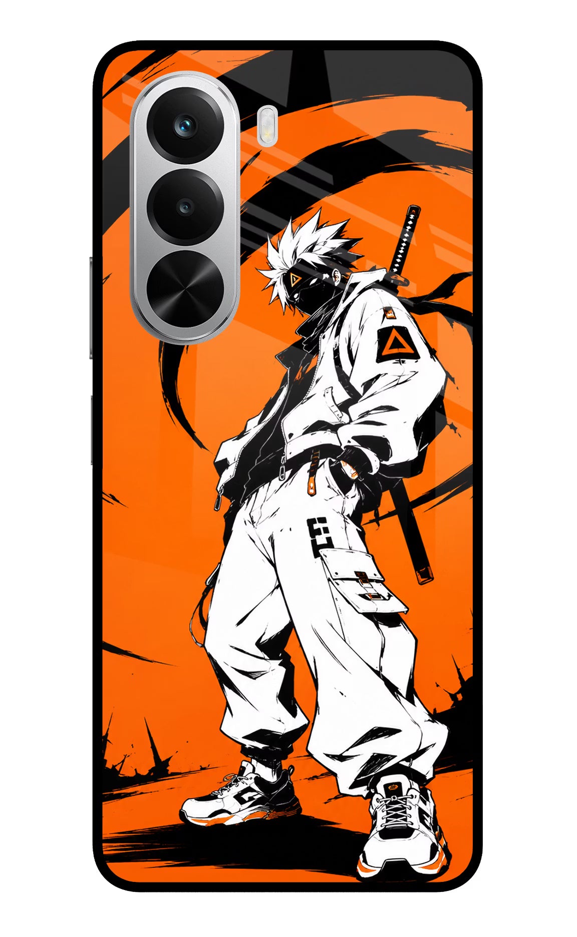 Street Samurai  Realme P4x 5G Glass Case