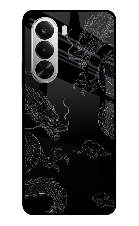 Twin Dragons Realme P4x 5G Glass Case