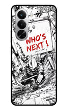 Who's Next Realme P4x 5G Glass Case Back Cover by Casekaro