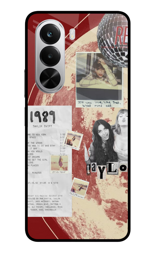 Taylor Swift Realme P4x 5G Glass Case