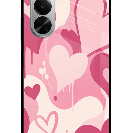 Hearty case Realme P4x 5G Glass Case