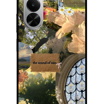 Rain Realme P4x 5G Glass Case