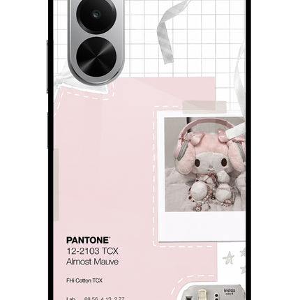 Pantone Asthetic Realme P4x 5G Glass Case Back Cover by Casekaro