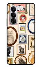 Mirror Cats Realme P4x 5G Glass Case