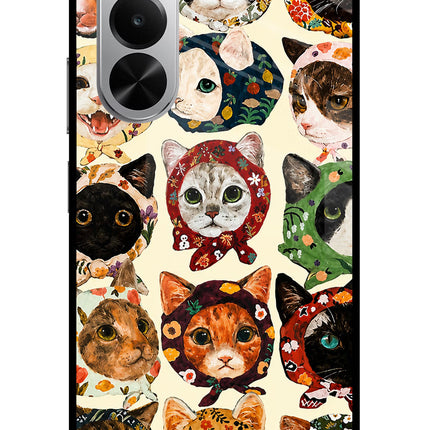 Cool Cat Realme P4x 5G Glass Case