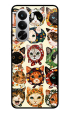 Cool Cat Realme P4x 5G Glass Case