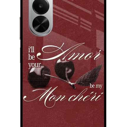 Velvet Cherry Realme P4x 5G Glass Case