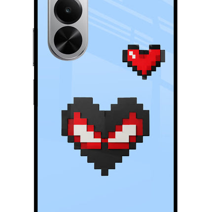 Peter Heart Realme P4x 5G Glass Case