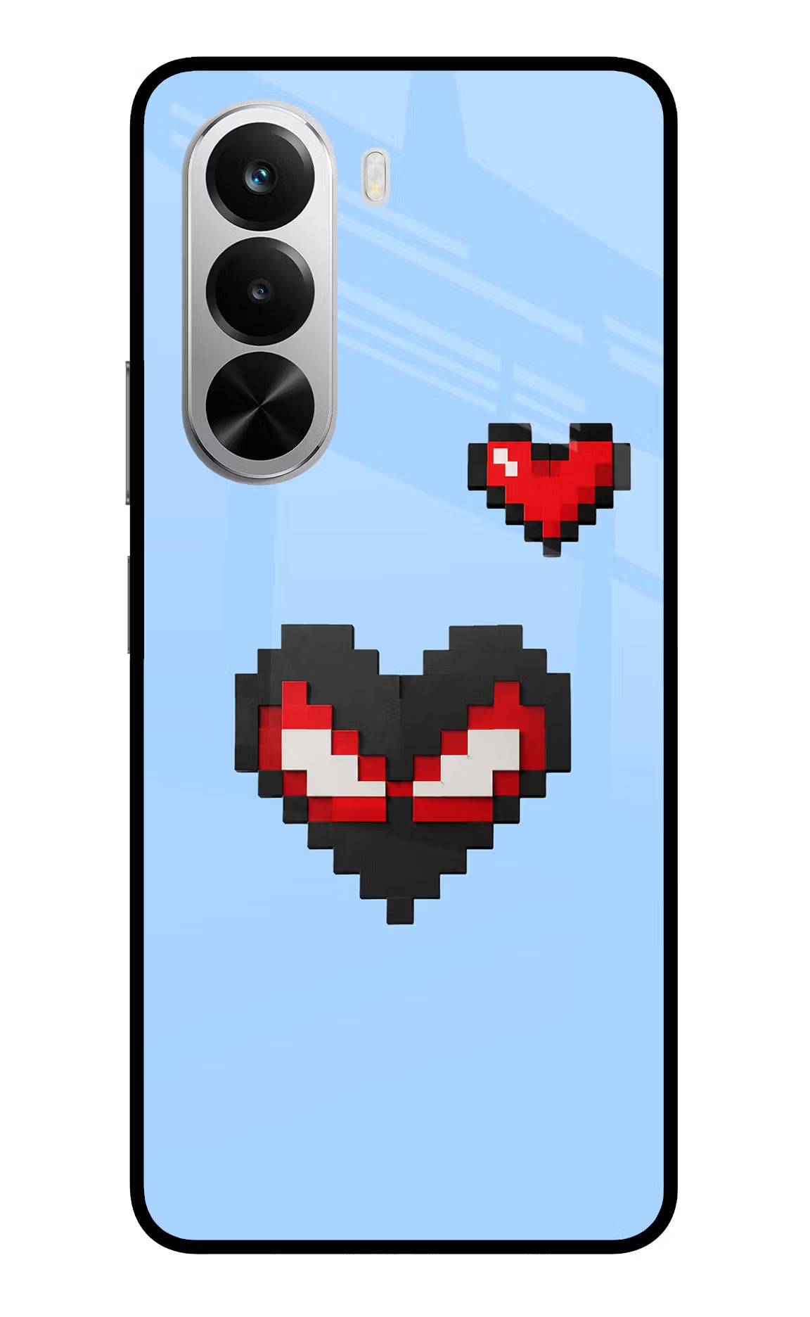 Peter Heart Realme P4x 5G Glass Case