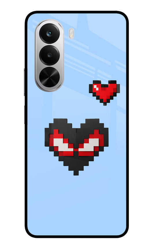 Peter Heart Realme P4x 5G Glass Case