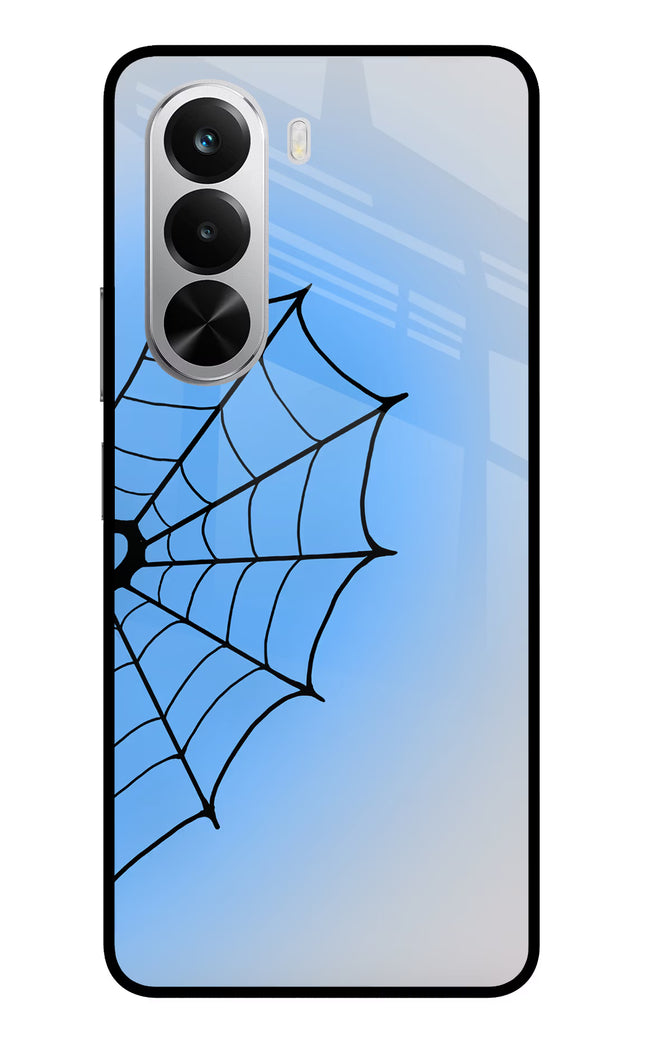 Blue Web Realme P4x 5G Glass Case