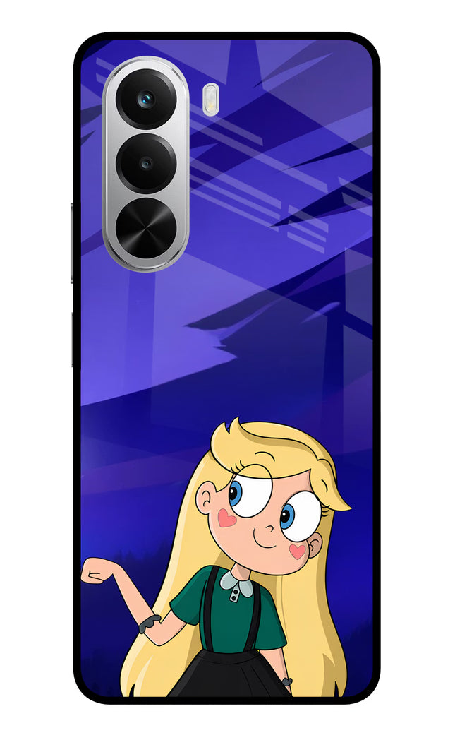 Star Glow Realme P4x 5G Glass Case