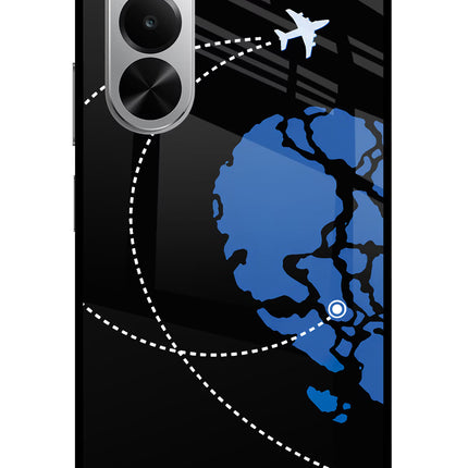 Love Orbit Realme P4x 5G Glass Case