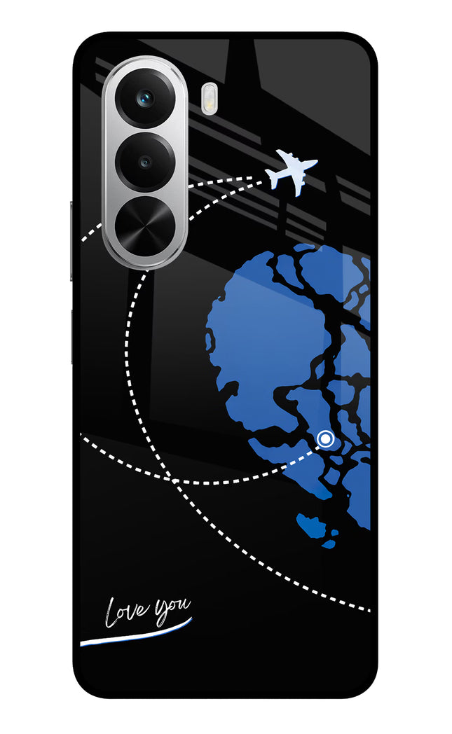 Love Orbit Realme P4x 5G Glass Case