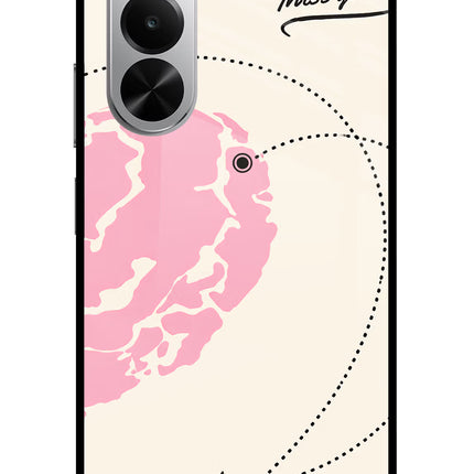 Miss Orbit Realme P4x 5G Glass Case
