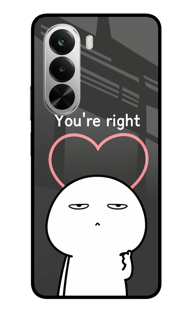 You're Right Realme P4x 5G Glass Case