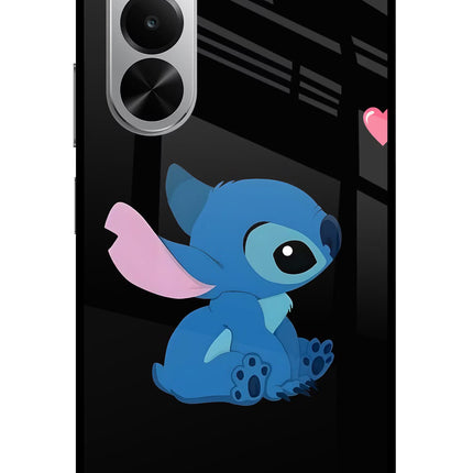 Stitch Crush Realme P4x 5G Glass Case