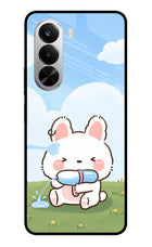 Bunny Treat Realme P4x 5G Glass Case
