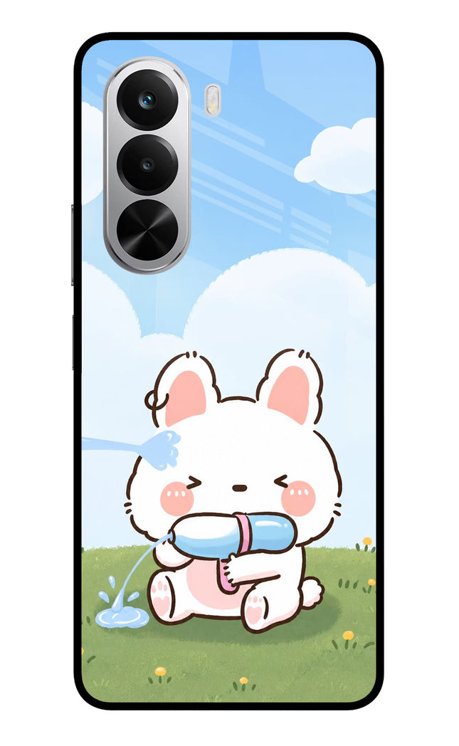 Bunny Treat Realme P4x 5G Glass Case