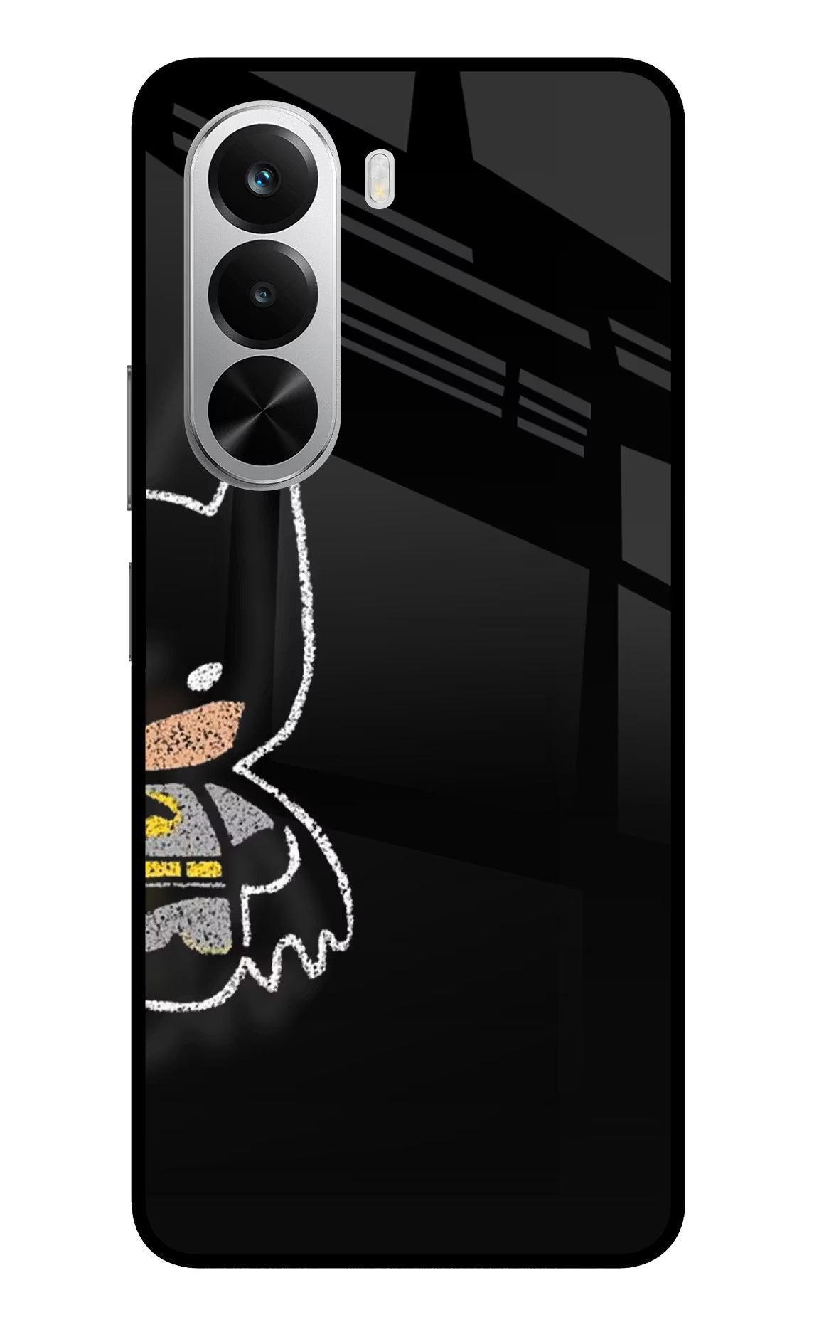 Bat Kitty Realme P4x 5G Glass Case