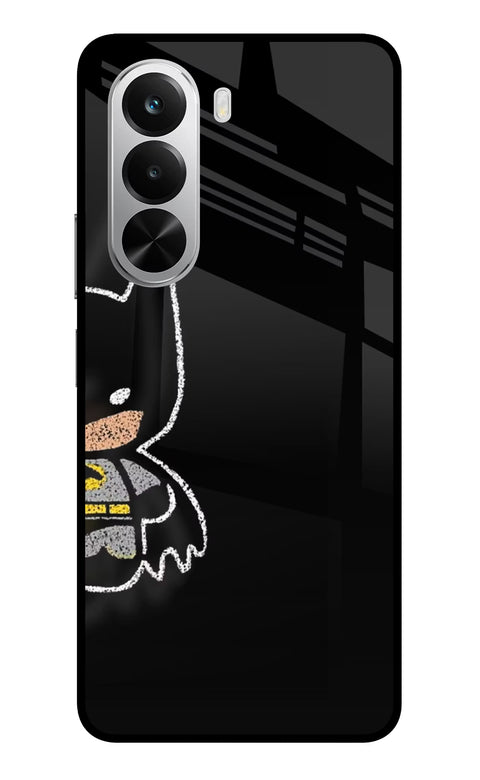 Bat Kitty Realme P4x 5G Glass Case