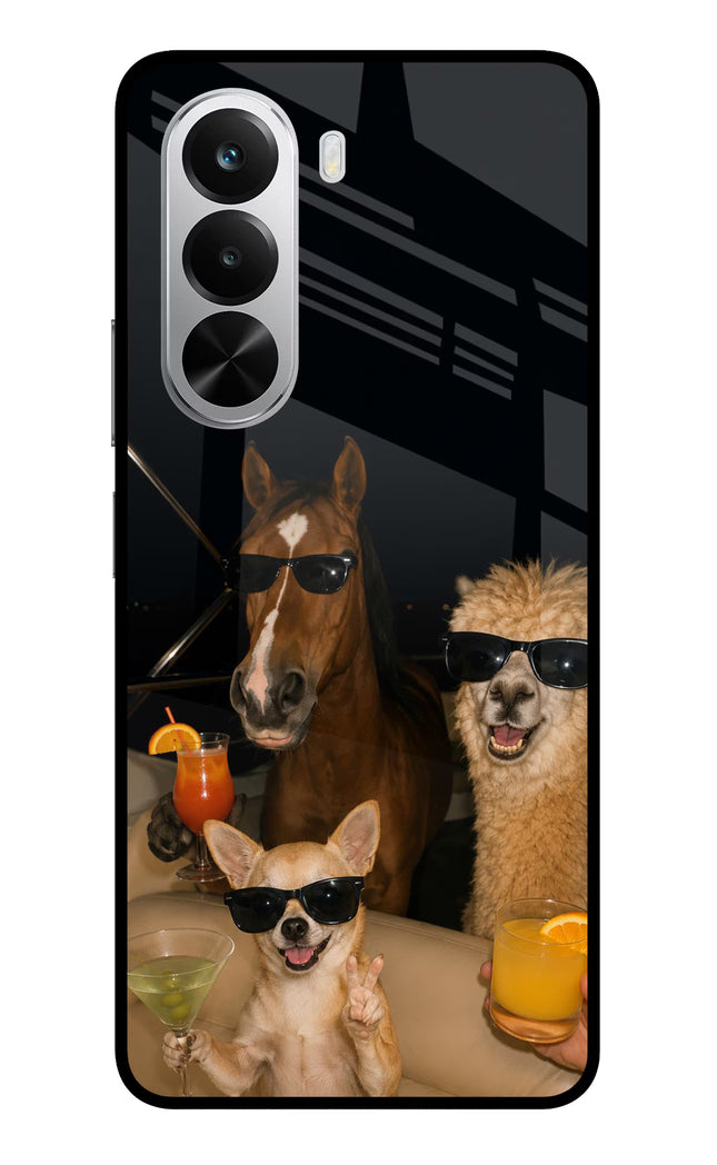 Party Squad Realme P4x 5G Glass Case