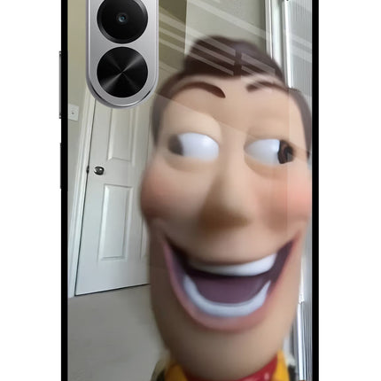 Side Eye Woody Realme P4x 5G Glass Case