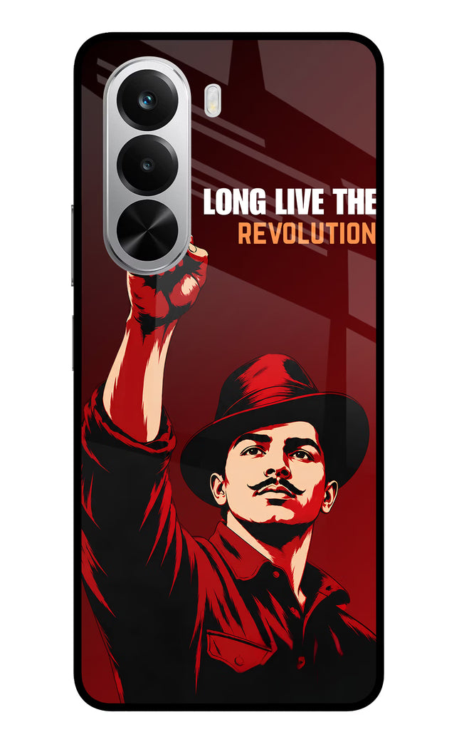 Bhagat Singh Revolution Realme P4x 5G Glass Case
