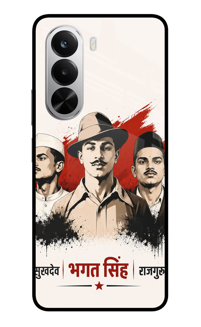 Bhagat Singh Trio Realme P4x 5G Glass Case