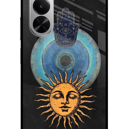 Divine Sun Realme P4x 5G Glass Case