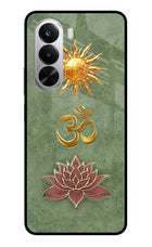 Om & Lotus Realme P4x 5G Glass Case