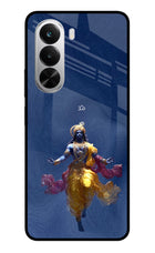 Cosmic Krishna Realme P4x 5G Glass Case