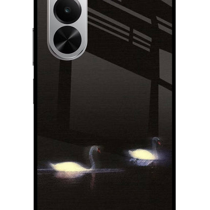 Silent Swans Realme P4x 5G Glass Case