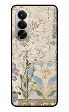 White Lily Realme P4x 5G Glass Case