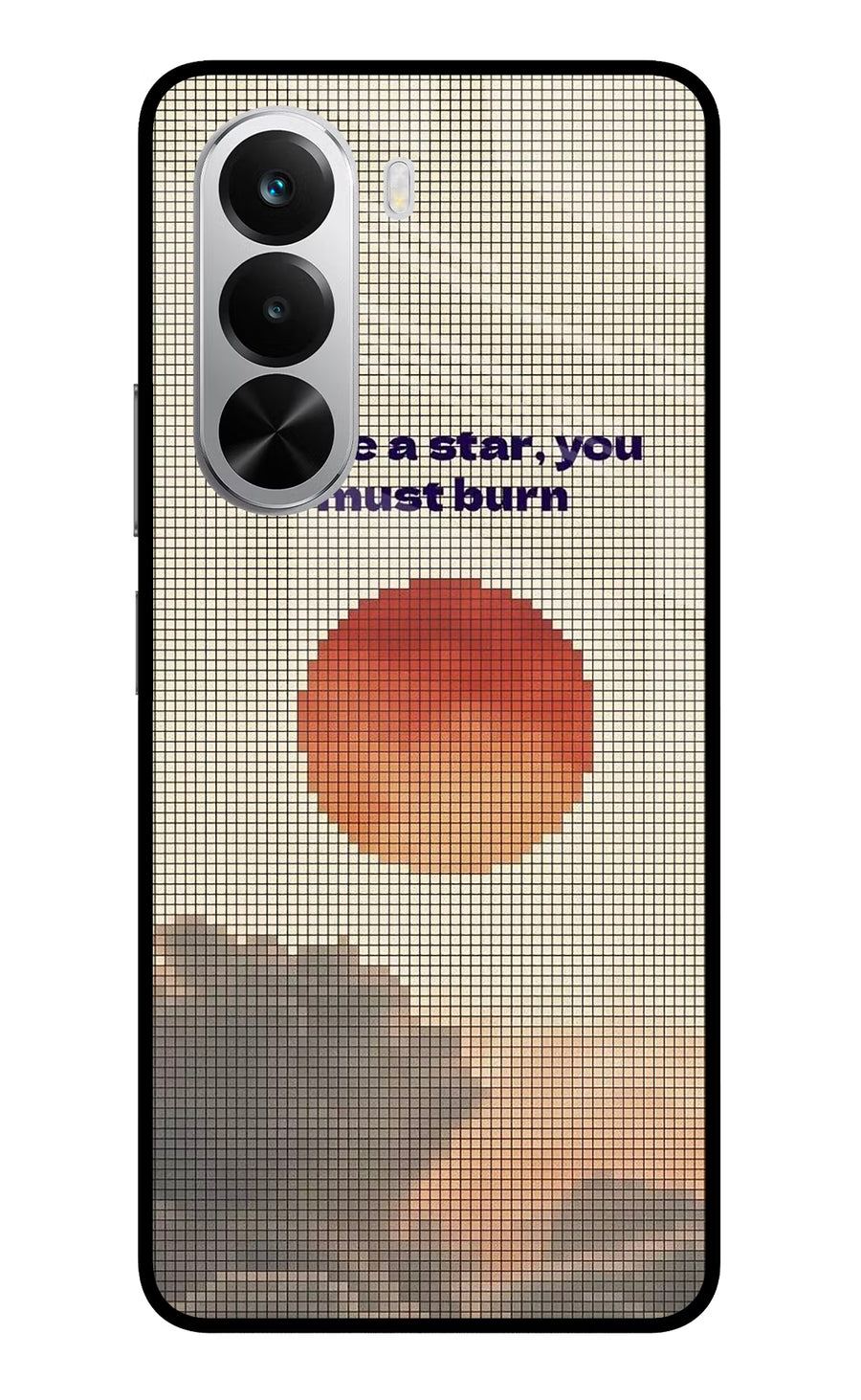 Pixel Sun Realme P4x 5G Back Cover, Glass case