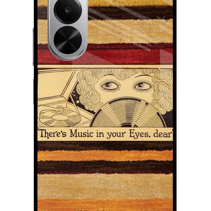 Vinyl Stripes Realme P4x 5G Glass Case