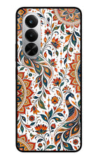 White Mayura Realme P4x 5G Glass Case