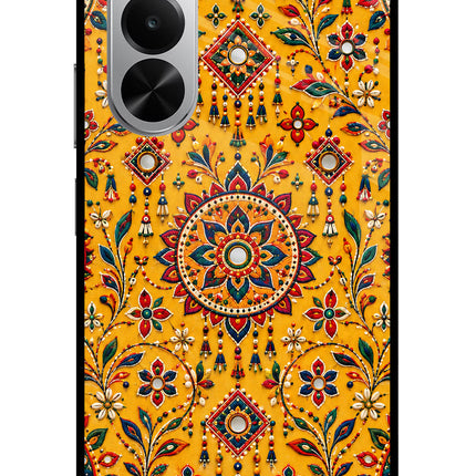 Sunlit Aura Realme P4x 5G Glass Case