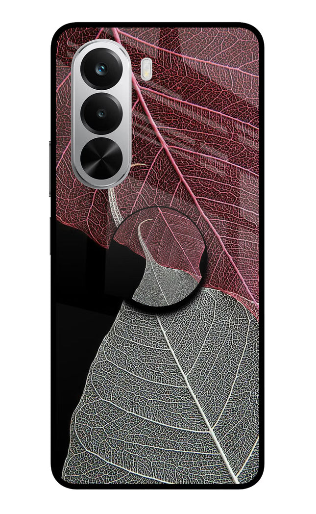 Leaf Pattern Realme P4x 5G Pop Case by Casekaro