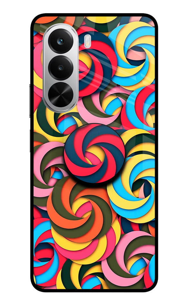 Spiral Pattern Realme P4x 5G Pop Case by Casekaro