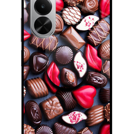 Chocolates Realme P4x 5G Pop Case by Casekaro