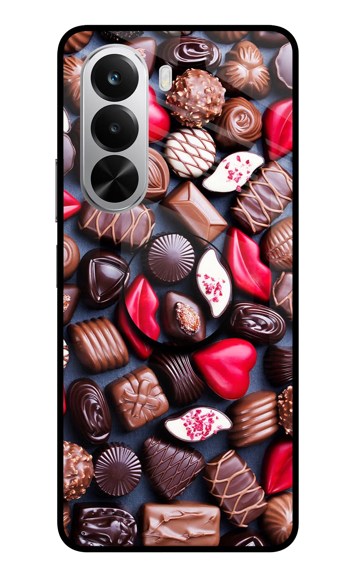 Chocolates Realme P4x 5G Pop Case by Casekaro