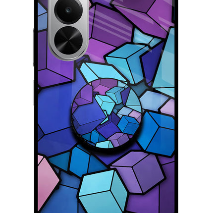Cubic Abstract Realme P4x 5G Pop Case by Casekaro